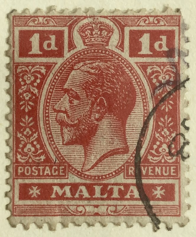 AlexStamps MALTA #51 XF Used 