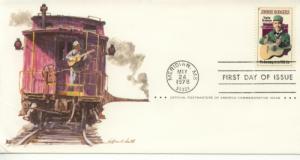 1978 Jimmie Rodgers (Scott 1755) POA FDC