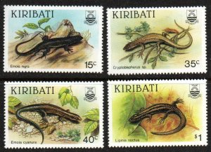 Kiribati Sc #491-494 MNH