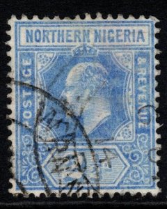 NORTHERN NIGERIA SG31 1910 2½d BLUE FINE USED
