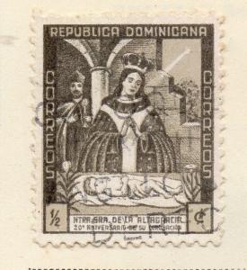 Dominican Republic 1941-42 Early Issue Fine Used 1/2c. 168526