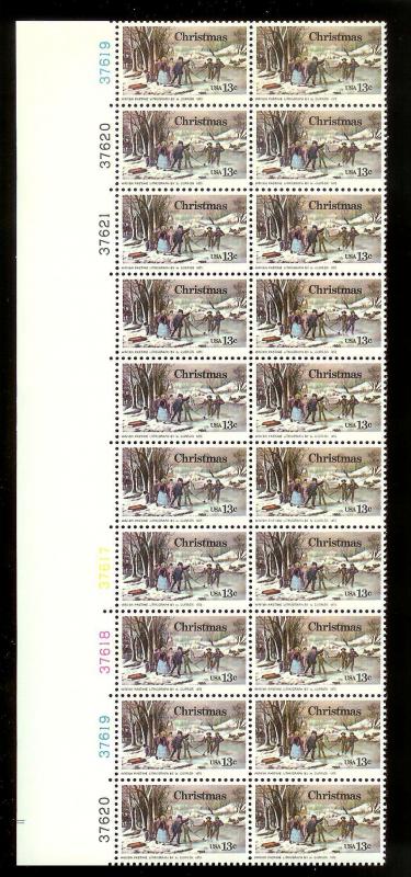 UNITED STATES (46)  Large Plate Blocks Huck Press Plate Blocks All MNH FV=$153++
