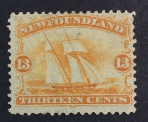 MOMEN: NEWFOUNDLAND SG #29 MINT OG H £120 LOT #7092