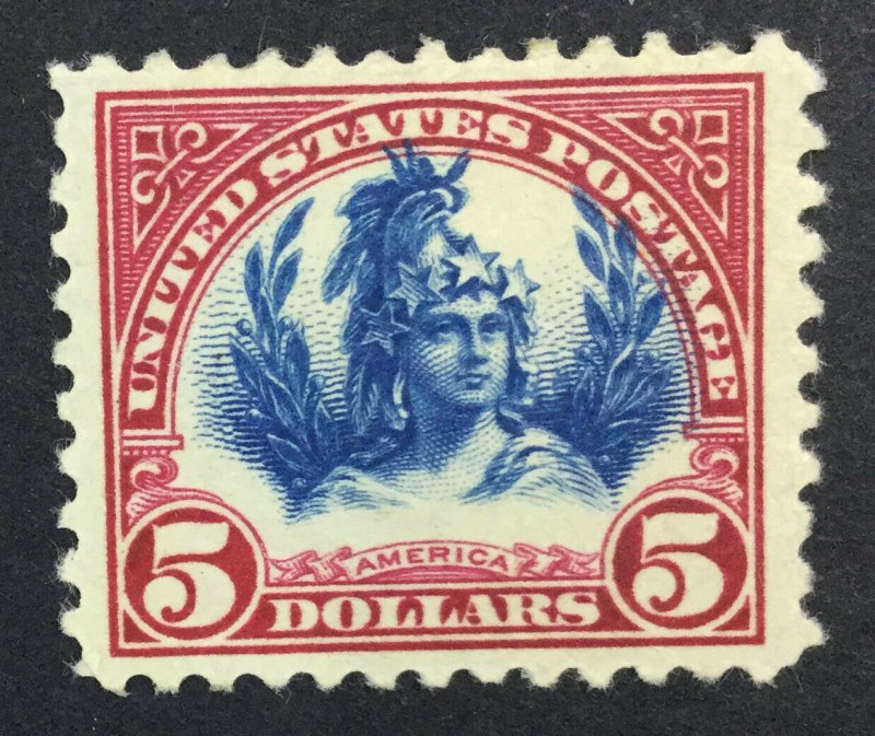 MOMEN: US STAMPS #573 MINT OG H LOT #42047