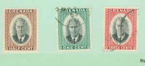 Grenada #151/153/154 Used Multiple