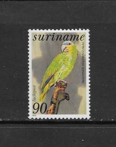 BIRDS - SURINAME #C101 PARROT MNH