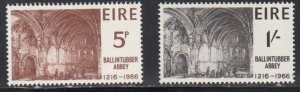 Ireland # 218-219, Balliintubben Abbey, Mint NH, 1/2 Cat.