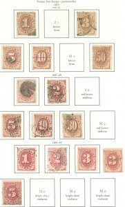 US USED-F/VF STAMP COLLECTION, Several Pages, #63-311, Scott Cat Value $4850.00!