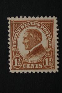 United States #553 1 1/2 Cent Harding 1925 OG