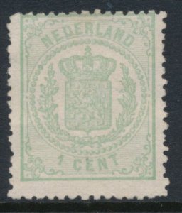 Netherlands - 1869 1C Green Mi 15A (L 14) Sc 19 Mint