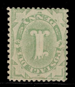 AUSTRALIA EDVII SG D54w, 1d dull green, M MINT. Cat £140. WMK INV