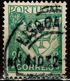 Portugal; 1931: Sc. # 503: Used Single Stamp