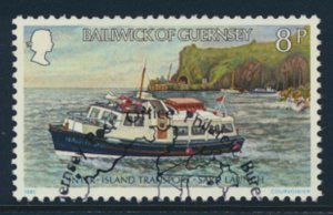 Guernsey  SG 240  SC# 227 Ship Transport First Day issue cancel see scan