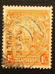 Barbados Scott #195 used