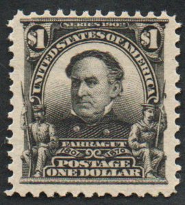 USA #311 F/VF OG NH, w/PF (11/18) CERT, super jet black color, fresh full nev...