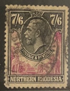 Northern Rhodesia, 1925-1929, SC 15, Used, Very Fine