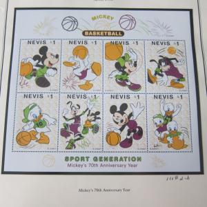 Nevis Disney  Sc 118 a-h MNH