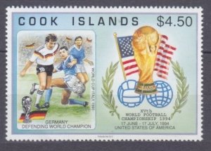 1994 Cook Islands 1403 1994 FIFA World Cup in USA 9,00 €