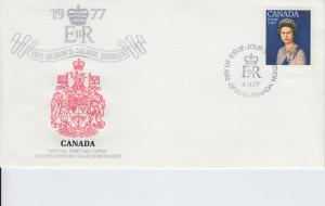 1977 Canada Queen Silver Jubilee (Scott 704) Westminster FDC