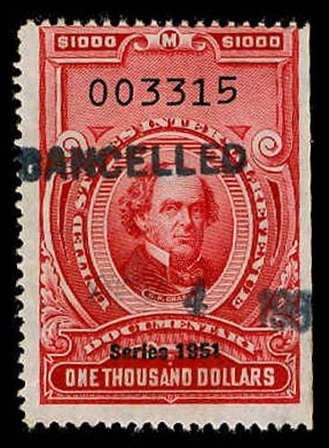 U.S. REV. DATED REDS R585  Used (ID # 71310)