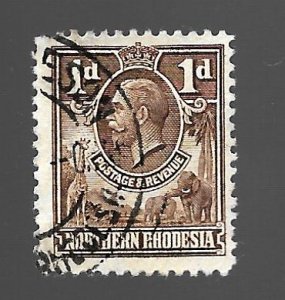 Northern Rhodesia 1925 - U - Scott #2 *