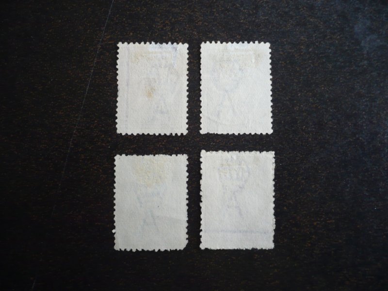 Stamps - Australia - Scott# 96-99 - Used Part Set of 4 Stamps