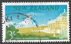 New Zealand SC 361 * Tongariro Nat'l Park * Used * 1964