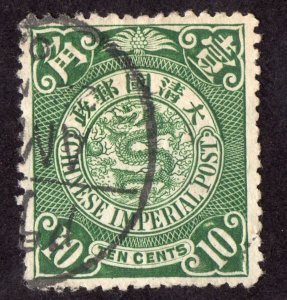 China Sc #116 VF Used  AMOY cancel 