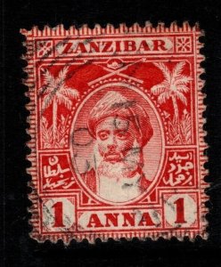 ZANZIBAR SG190 1901 1a CARMINE FINE USED