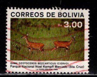 Bolivia - #792 Deer - Used