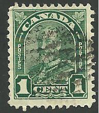 Canada #163, King George V, Used**-
