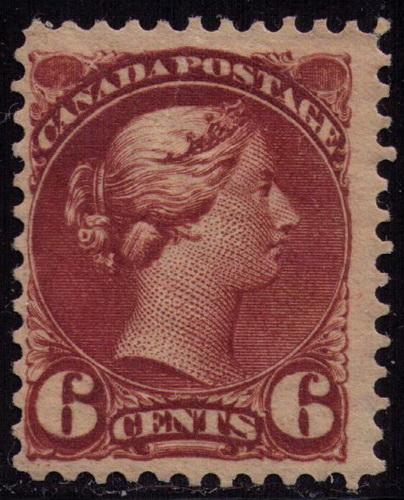 Canada #  43 Mint  F-VF LH once  Cat $ 250 as VF