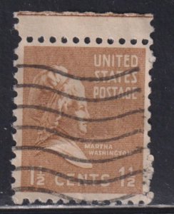 United States 805 Martha Washington 1938