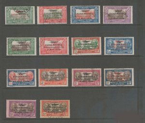 France New Caledonia 1933 Sc 190,192-194,197-98,200-207 FU