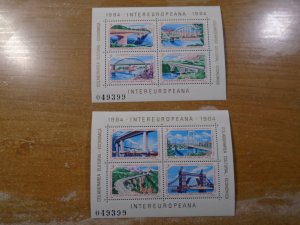 Romania  #   3182-83  MNH