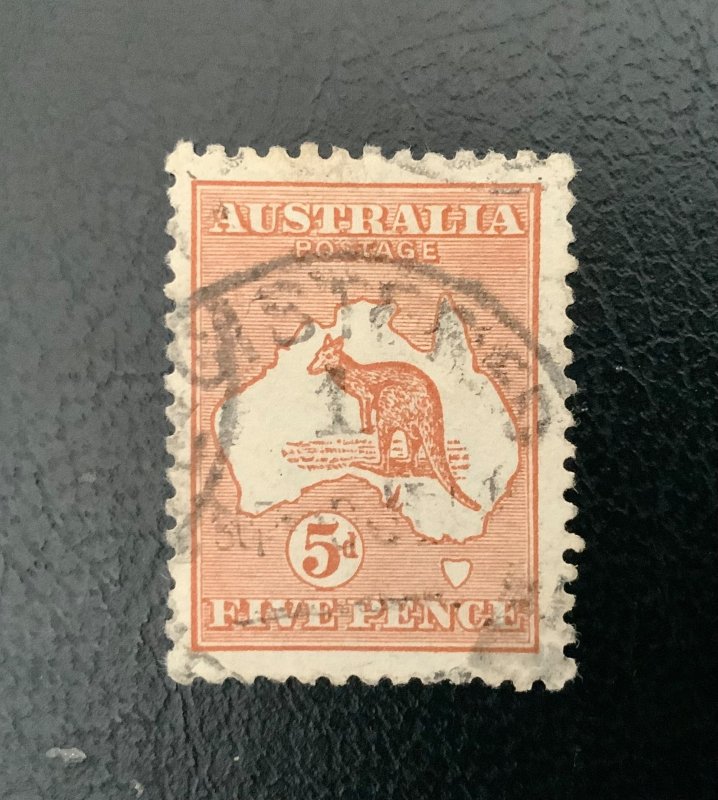 AUSTRALIA SC#7 VF USED CV$50.00