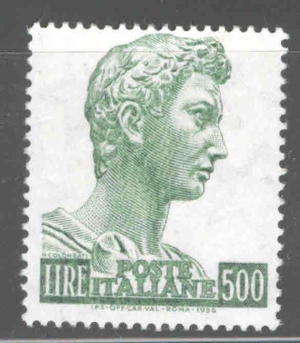 Italy Scott 690b MNH** St. George by Donatello perf 14x13.5stamp