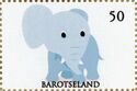 BAROTSELAND,  ZAMBIA - 2012 - Elephant - Imperf Single Stamp - MNH-Private Issue