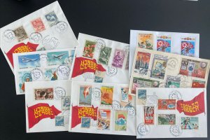 8 China First Day Covers 2009 World Stamp Exhibition Cancel Collection Lot