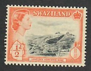 Swaziland; Scott 55; 1956;  Unused; NH