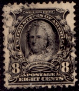 US Scott #306 - Regular Issue 1902-03 Perf 12 w/ #191 Water Mark CV~$46