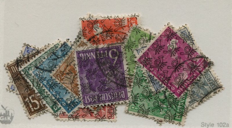 GERMANY  617-33 WITH 631A USED