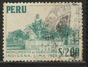 Peru 1952-53 Impr. Thomas De La Rue & Co 2s Used A18P56F457-