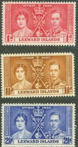 LEEWARD ISLANDS 100-02 MH BIN $1.55