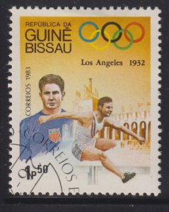 Guinea-Bissau 490 Olympic Long Jump 1983