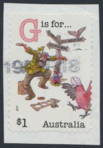 Australia  Used Alphabet 2016  see details & scan