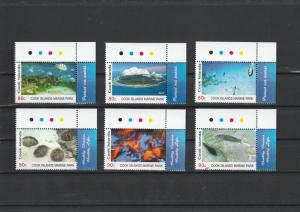 Cook Islands  Scott#  1430-5  MNH