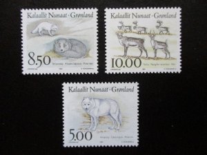 Greenland #262-64 Mint Never Hinged - WDWPhilatelic - 10/23