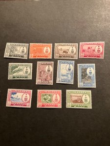 Stamps Malaya-Penang  Scott #56-66 hinged