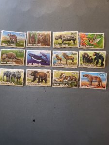 Stamps Cook Islands Scott #1095-1106 nh